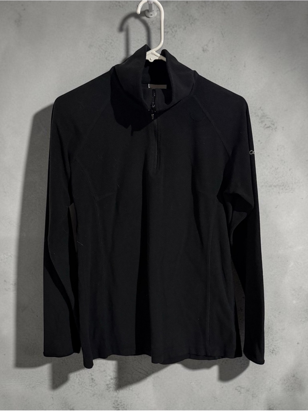 Columbia Women’s Performance Quarter Zip Pullover - Black (Medium)